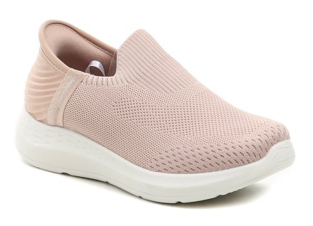 Dámská letní vycházková i sportovní obuv s Slip-in technologií. Obuv je vyrobená z textilního materiálu  se stélkou z paměťové pěny.