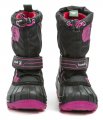 Kamik Snowcoast4 black magenta dětské zimní sněhule | ARNO.cz - obuv s tradicí